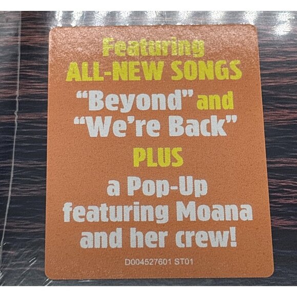 Disney Moana 2 Movie Soundtrack Collectors Exclusive Blue Splatter Vinyl LP NEW! - Picture 6 of 9